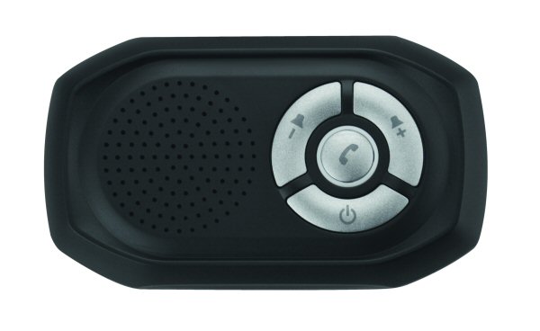 Kit main-libre multi-fonctions avec haut-parleur compatible Bluetooth  (11.6x5x1.7cm env.)